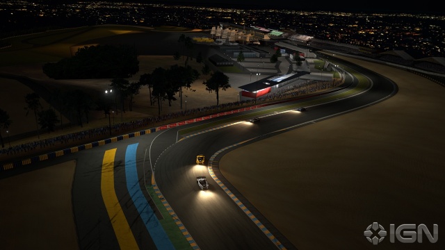 Ночной ле-ман Gran Turismo 5